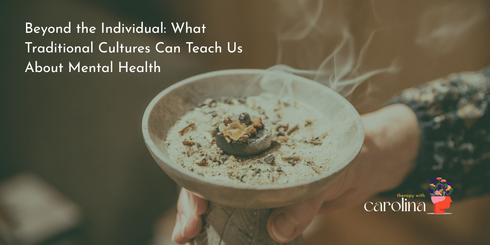 holistic therapy, life transitions, mental health and traditional cultures.