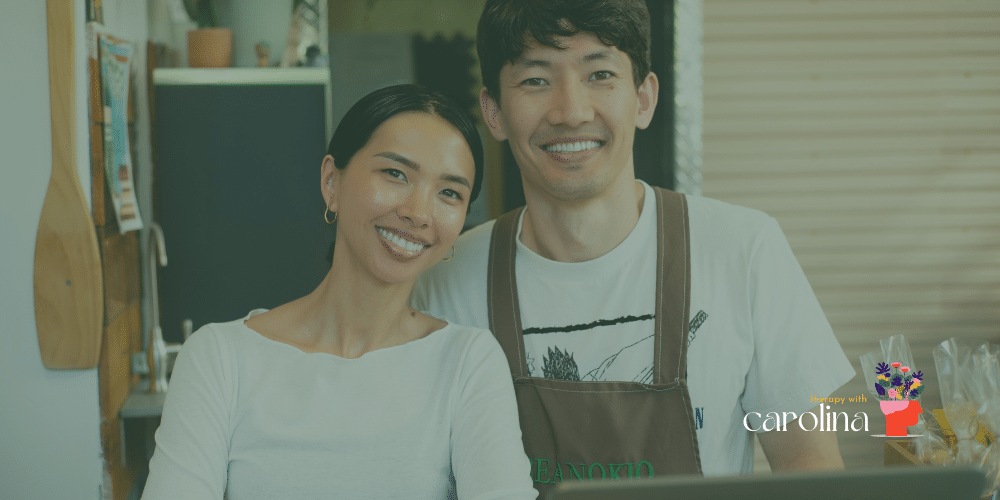 Why Entrepreneurs Need Therapy, asian couple business owners
